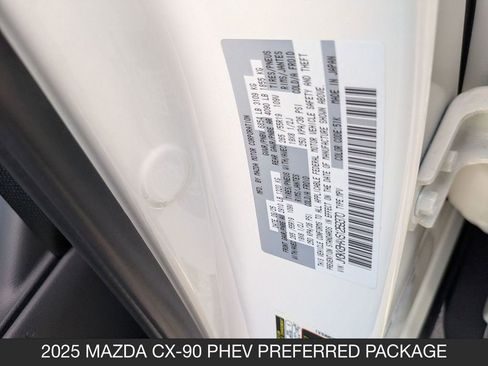 New 2025 MAZDA CX-90 Plug-In Hybrid w/ Preferred image 40