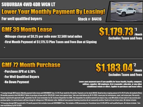 New 2026 Chevrolet Suburban LT w/ Comfort Package AWD/4WD image 2