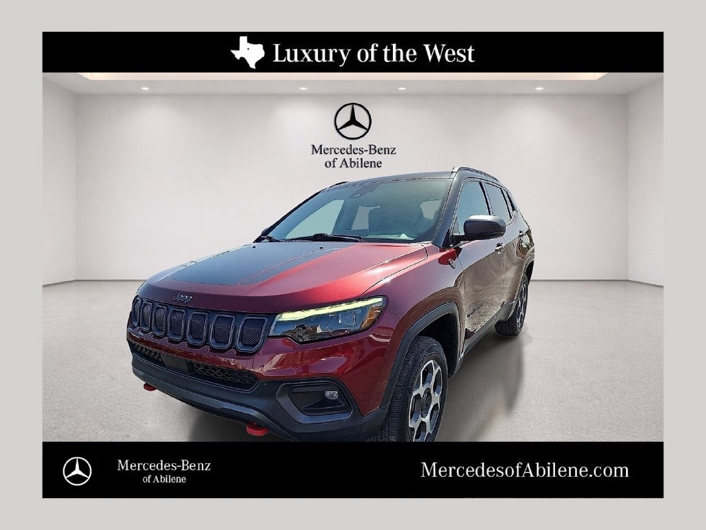 Used 2022 Jeep Compass Trailhawk w/ Trailhawk Elite Group AWD/4WD image 1