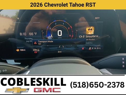 New 2026 Chevrolet Tahoe RST w/ Comfort Package AWD/4WD image 20