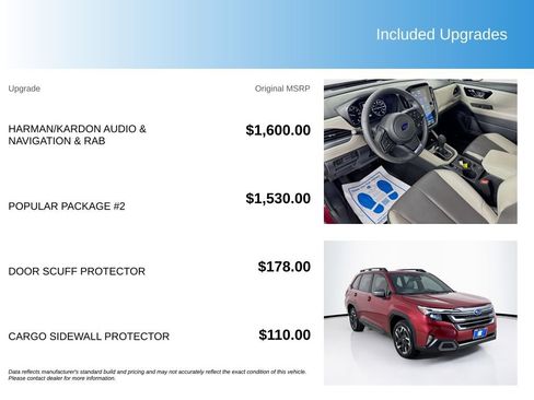 Used 2025 Subaru Forester Limited w/ Popular Package #2 AWD/4WD image 5