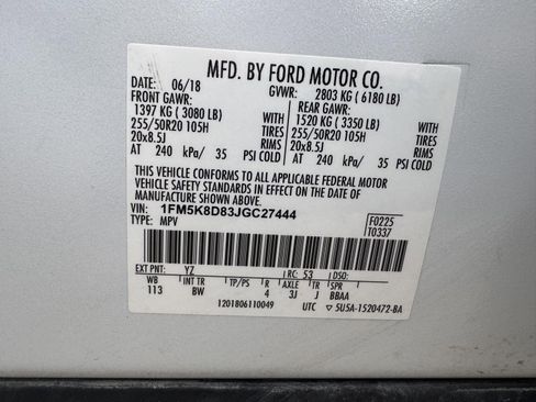 Used 2018 Ford Explorer XLT w/ Equipment Group 202A image 31