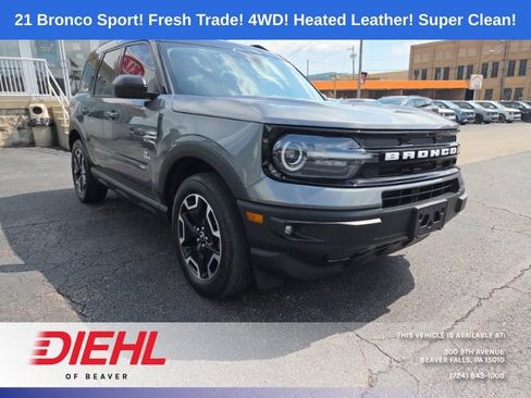 Used 2021 Ford Bronco Sport Outer Banks AWD/4WD image 1