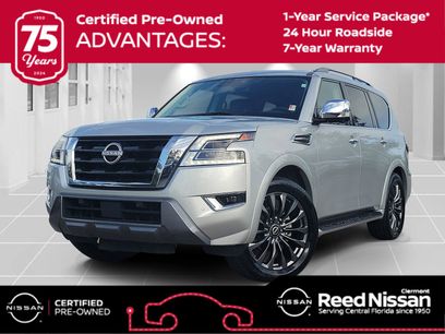 Certified 2023 Nissan Armada Platinum w/ Captain's Chairs Package