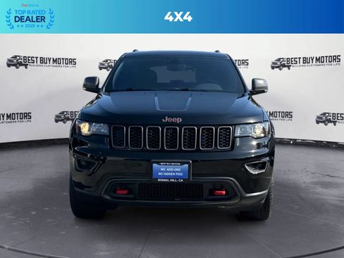 Used 2021 Jeep Grand Cherokee Trailhawk AWD/4WD image 2