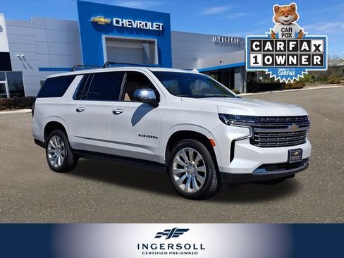 Used 2021 Chevrolet Suburban Premier w/ Premium Package AWD/4WD image 1