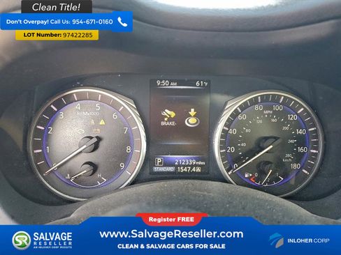 Used 2014 INFINITI Q50 Premium image 12