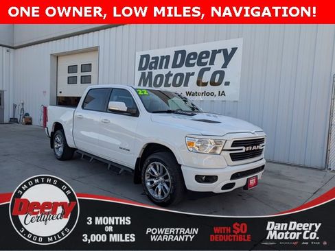 Used 2022 RAM 1500 Laramie w/ Sport Appearance Package image 1