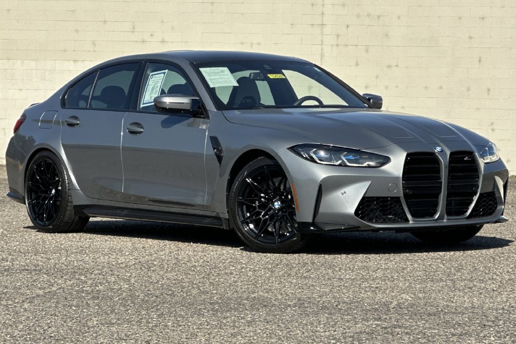 Used 2024 BMW M3 Competition w/ Parking Assistance Package RWD image 2