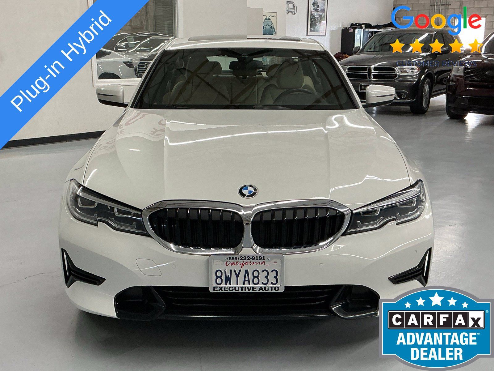 Used 2021 BMW 330e w/ Premium Package RWD image 2