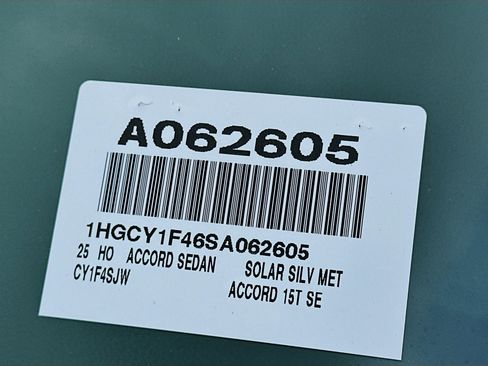 New 2025 Honda Accord SE image 26