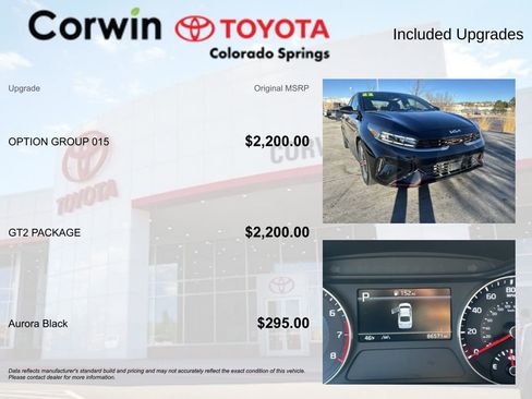 Used 2022 Kia Forte GT w/ GT2 Package image 4