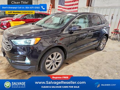 Used 2019 Ford Edge Titanium AWD/4WD image 1