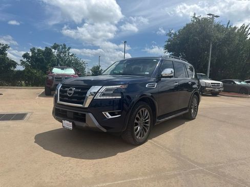 Certified 2024 Nissan Armada Platinum w/ Captain's Chairs Package RWD image 1