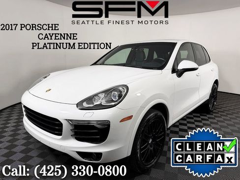 Used 2017 Porsche Cayenne Platinum Edition AWD/4WD image 1
