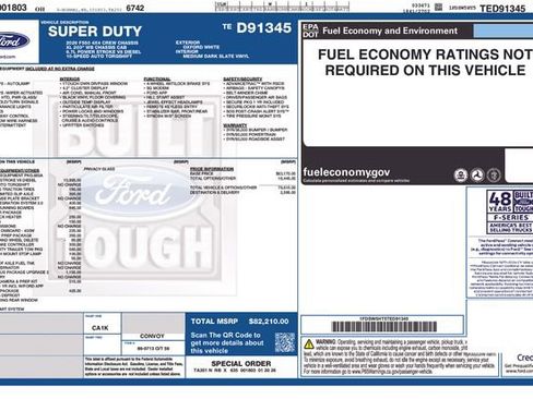New 2026 Ford F550 4x4 Crew Cab image 4