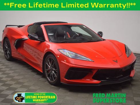 Used 2023 Chevrolet Corvette Stingray Premium Cpe w/ Z51 Performance Package RWD image 1