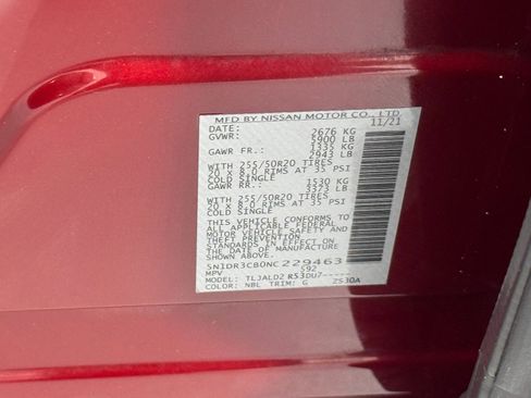 Used 2022 Nissan Pathfinder SL w/ SL Premium Package image 41