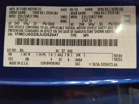 Used 2018 Ford Escape SE image 33