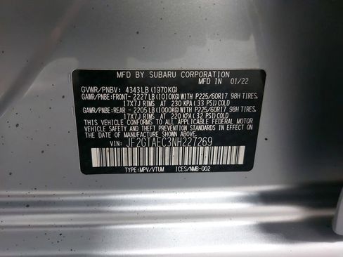 Used 2022 Subaru Crosstrek 2.0i Premium w/ Moonroof Package image 35