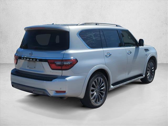 Used 2021 Nissan Armada Platinum w/ Captain's Chairs Package RWD image 5