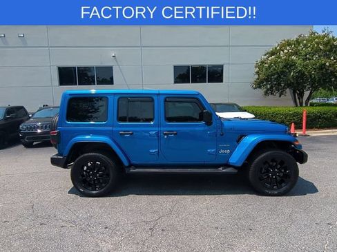 Certified 2021 Jeep Wrangler Unlimited Sahara w/ Cold Weather Group AWD/4WD image 6