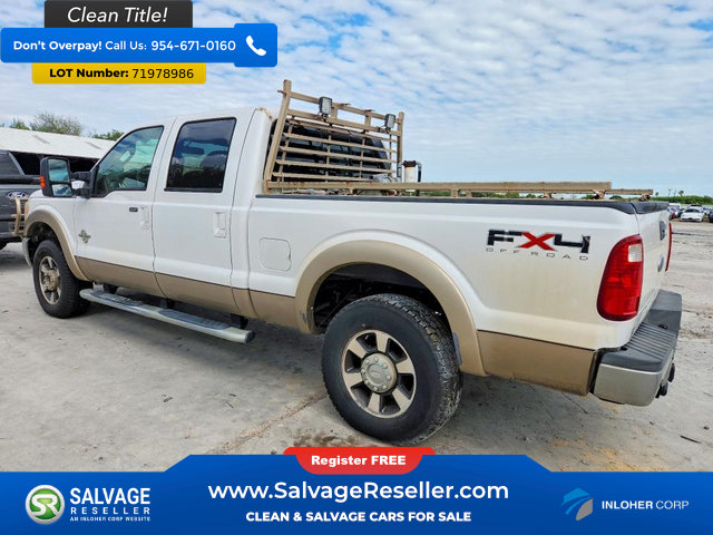 Used 2011 Ford F250 Lariat w/ Lariat Interior Pkg AWD/4WD image 3