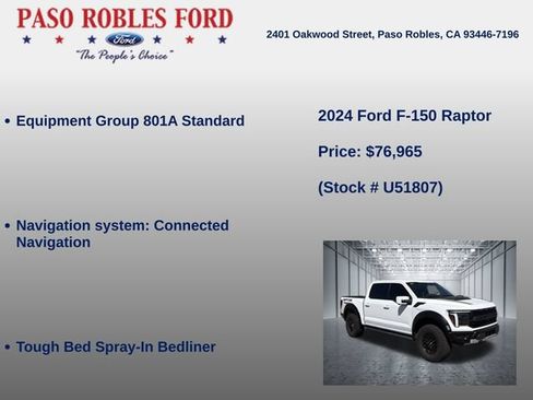 Used 2024 Ford F150 Raptor AWD/4WD image 6