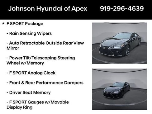 Used 2020 Lexus ES 350 F Sport image 6