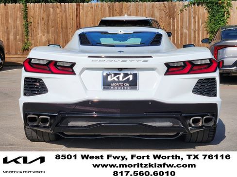 Used 2021 Chevrolet Corvette Stingray Preferred Cpe w/ Engine Appearance Package RWD image 5
