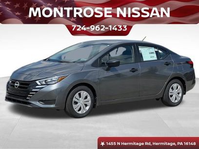 New 2025 Nissan Versa S w/ Trunk Package