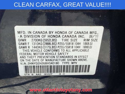 Used 2011 Acura MDX AWD/4WD image 26