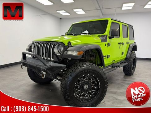 Used 2021 Jeep Wrangler Unlimited Sport AWD/4WD image 1