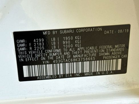 Used 2019 Subaru Impreza 2.0i Premium image 29