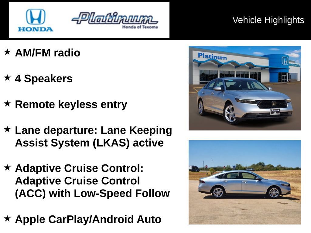 New 2026 Honda Accord LX image 5