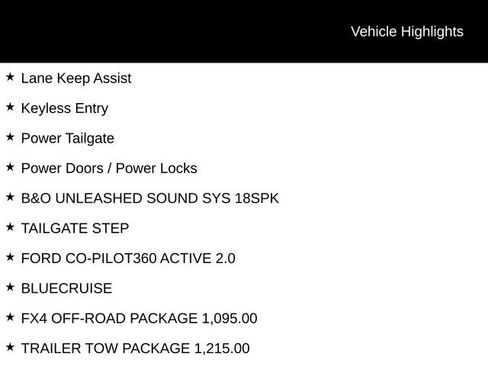 Used 2022 Ford F150 Platinum w/ Equipment Group 701A High image 3