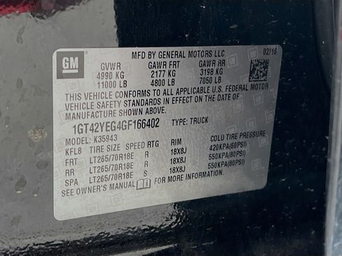 Used 2016 GMC Sierra 3500 Denali w/ Suspension Package, Off-Road AWD/4WD image 31