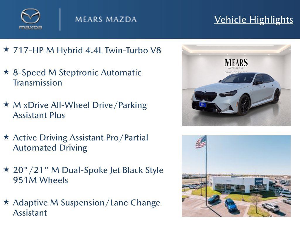 Used 2027 BMW M5 AWD/4WD image 2