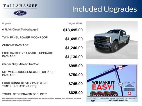 New 2026 Ford F250 King Ranch w/ Chrome Package image 3