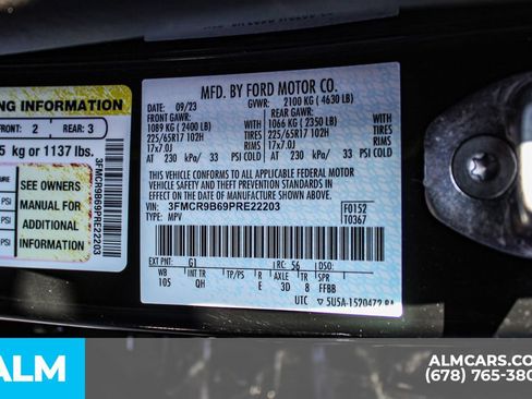 Used 2023 Ford Bronco Sport Big Bend w/ Convenience Package AWD/4WD image 39