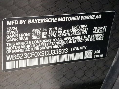 Certified 2025 BMW iX xDrive50 w/ Premium Package image 30