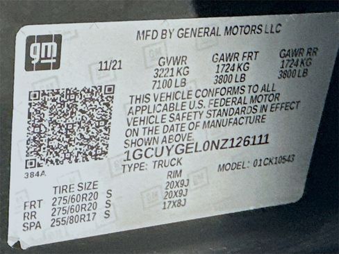 Used 2022 Chevrolet Silverado 1500 LTZ w/ LTZ Premium Package image 34