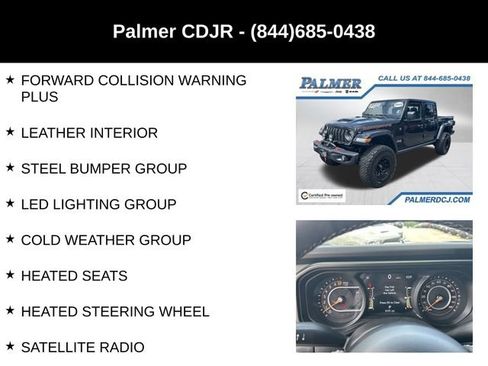 Certified 2025 Jeep Gladiator Mojave AWD/4WD image 12