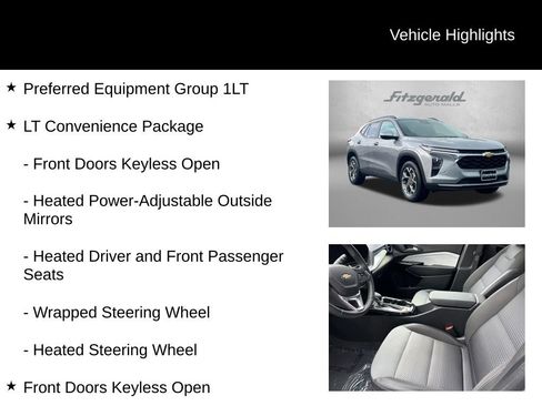 Used 2025 Chevrolet Trax LT w/ LT Convenience Package FWD image 9