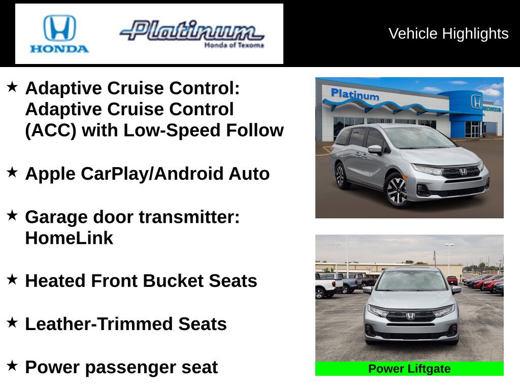 New 2026 Honda Odyssey EX-L image 10
