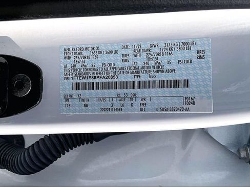 Used 2023 Ford F150 Tremor w/ Equipment Group 402A High AWD/4WD image 19