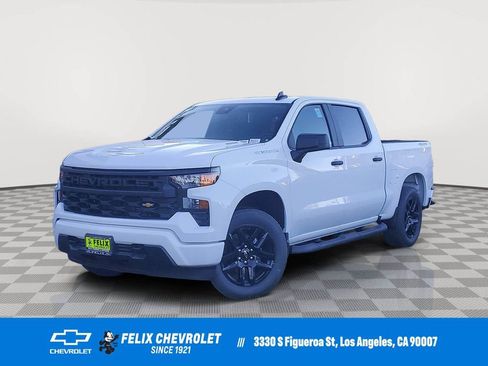 New 2025 Chevrolet Silverado 1500 Custom w/ LPO, Utility Wall Package image 1