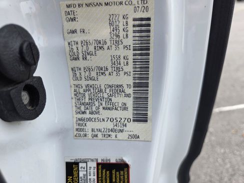 Used 2020 Nissan Frontier SV RWD image 29