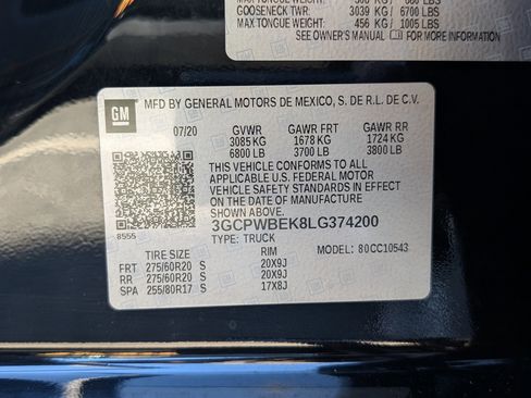 Used 2020 Chevrolet Silverado 1500 Custom w/ Custom Value Package image 34