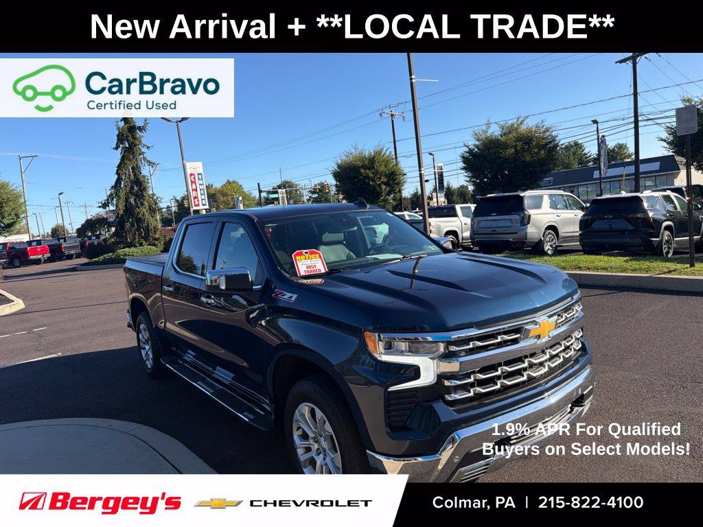 Certified 2022 Chevrolet Silverado 1500 LTZ AWD/4WD image 1